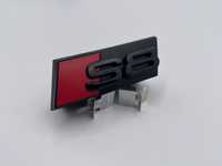 Emblema Audi S8 grila negru