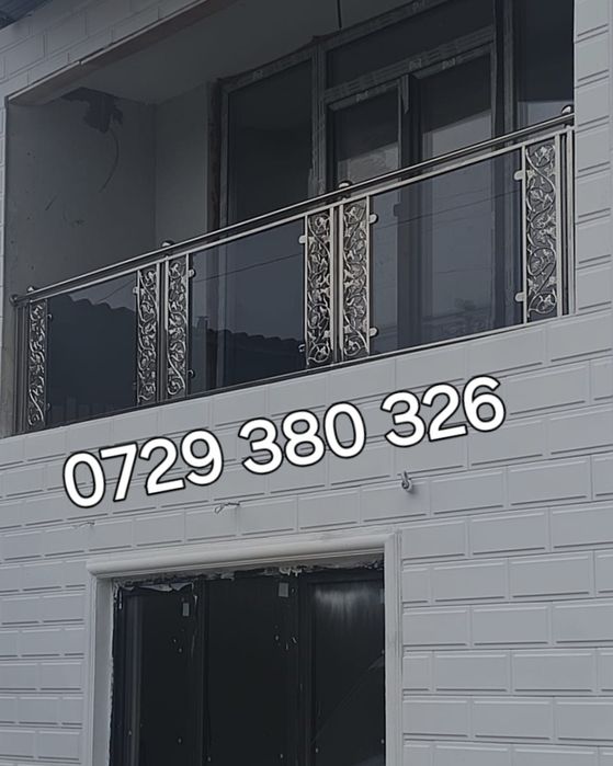 Balustrade plexi-inox
