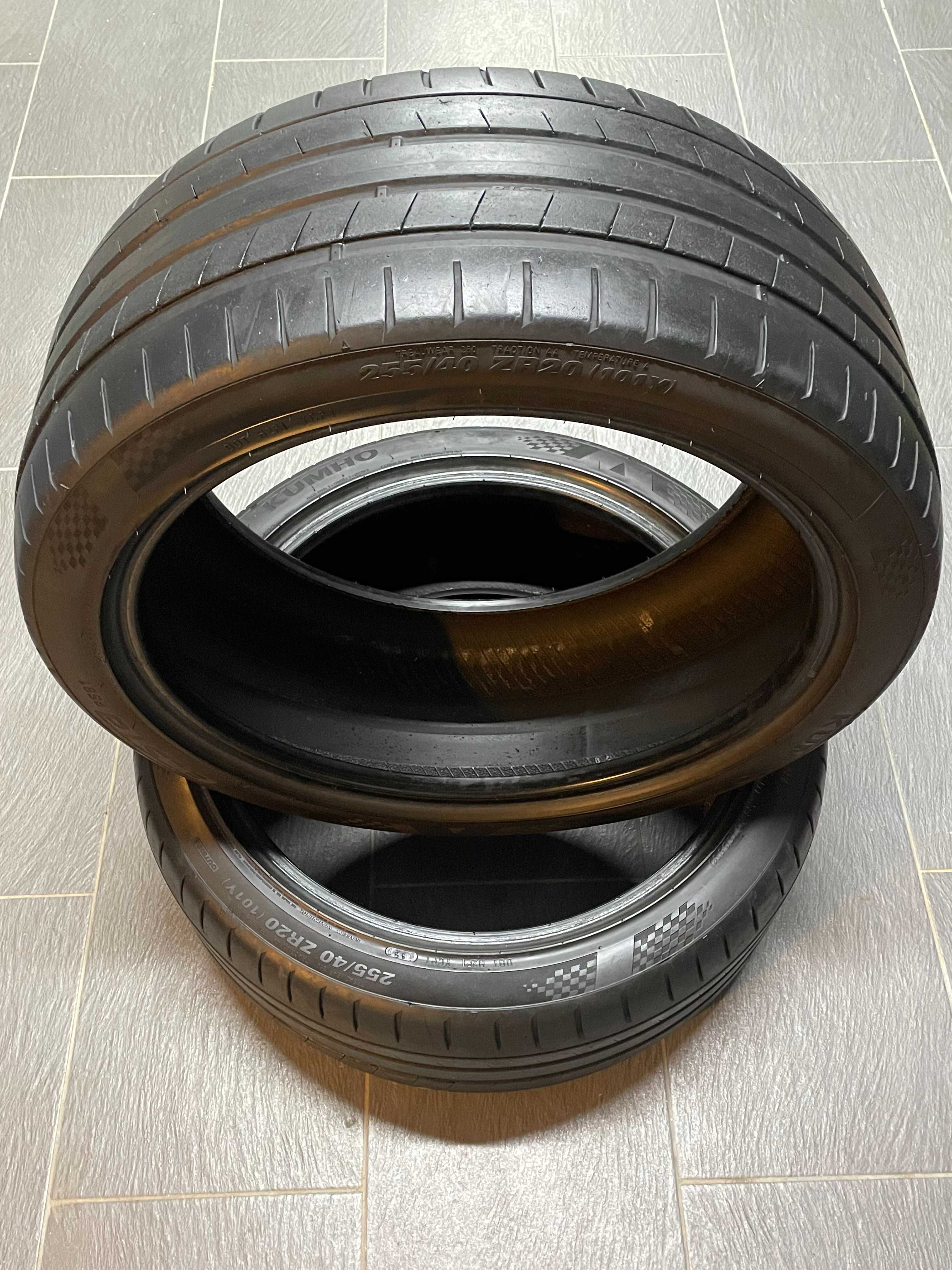 Летни гуми KUMHO ECSTA PS91 с борд 255/40 R20 Дот 0321