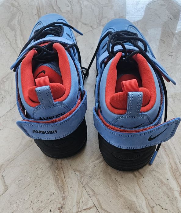 Nike Air Adjust Force AMBUSH University Blue Habanero Red