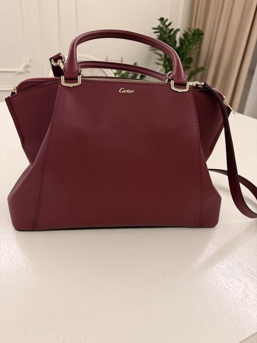 Редкая коллекционная сумочка Cartier C de Cartier Tote (оригинал)