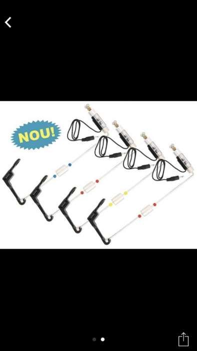 Rodpod 4 Baracuda Full Echipat pt 4 lansete ( 4 Swingeri 4 senzori )