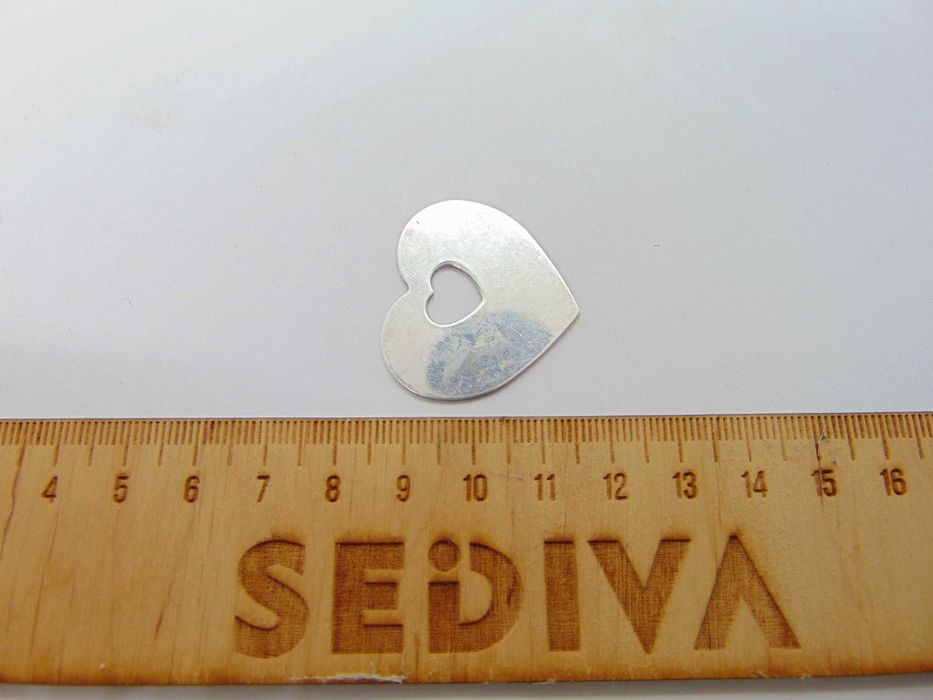 Pandantiv Poiray inima din argint