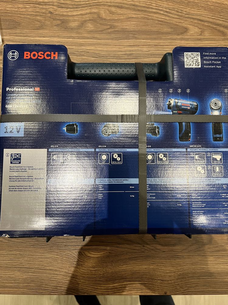 Filetanta Bosch GSR 12V-15 Sigilata