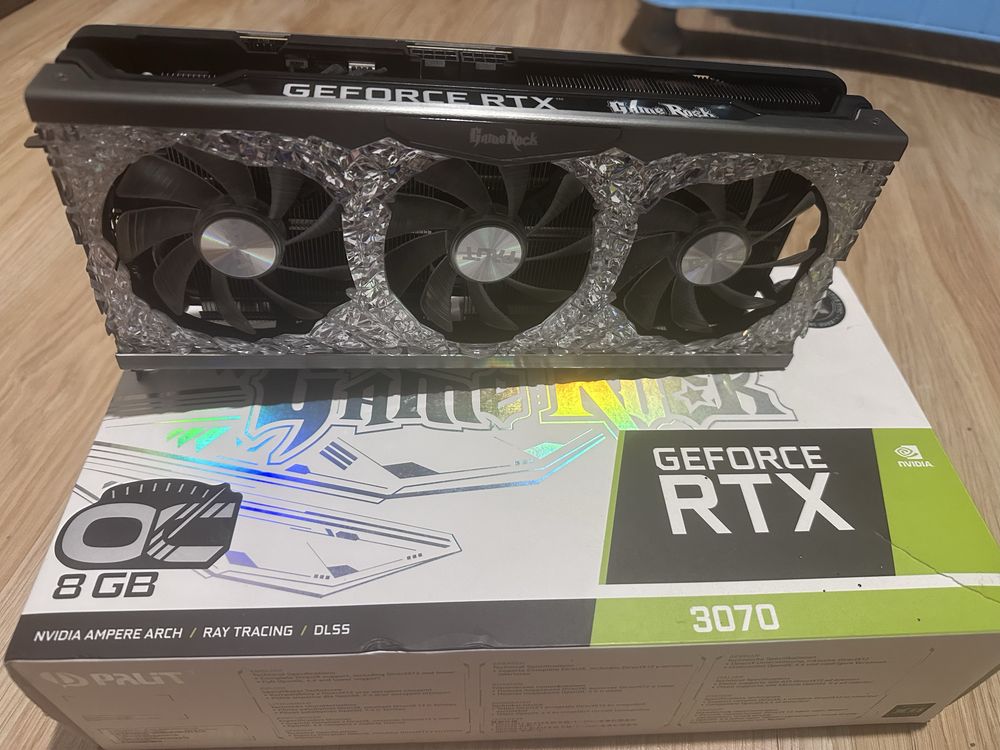 Видео карта Palit RTX 3070 Gamerock