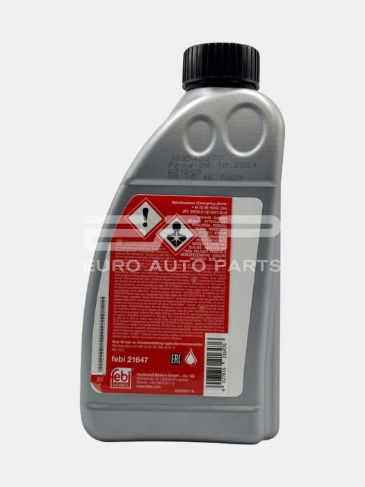 FEBI 21647 — гидравлическая жидкость для рулевых и подвесных систем 1л