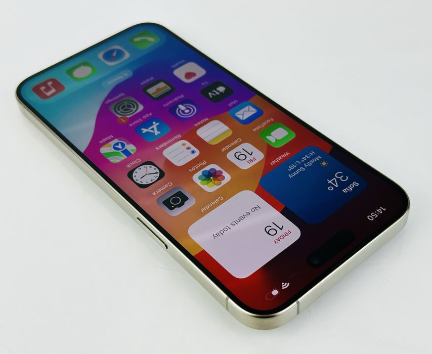 Apple iPhone 15 Pro 128GB Natural Titanium 90% Батерия! Гаранция!