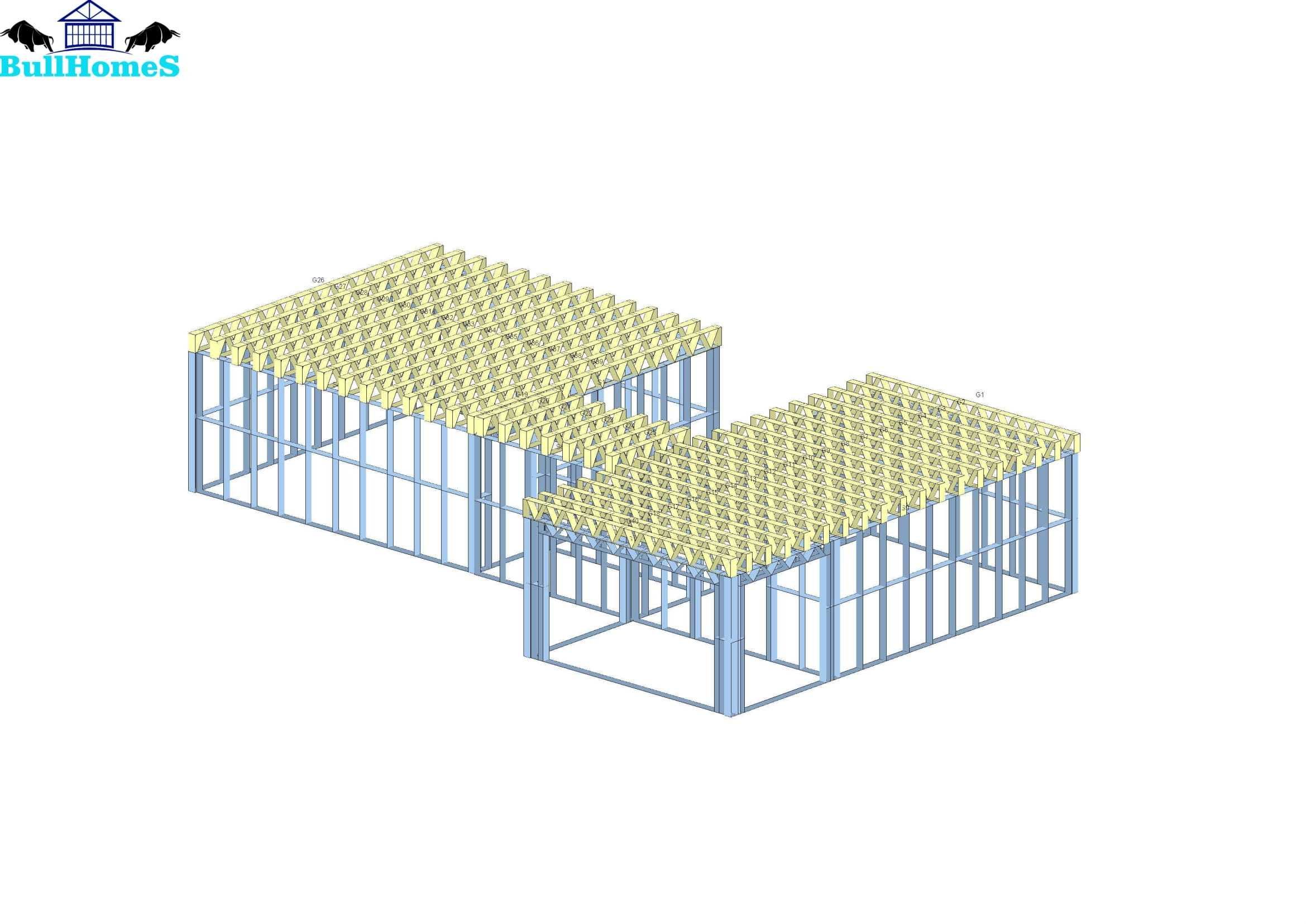 Конструкция по проект -75м²