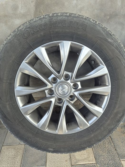 Диск с резинкой для лексус GX 470 Тойота прадо