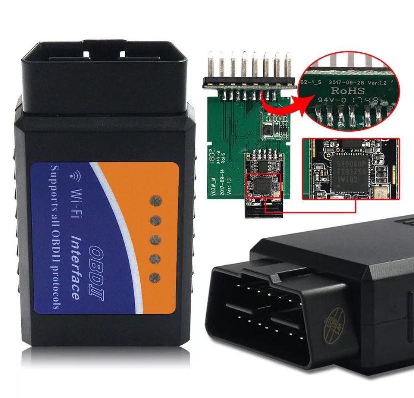 Obd2 elm327 v1.5 Устройство за автомобилна диaгностика