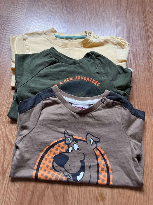 Сет 3 бебешки блузи - размер 86