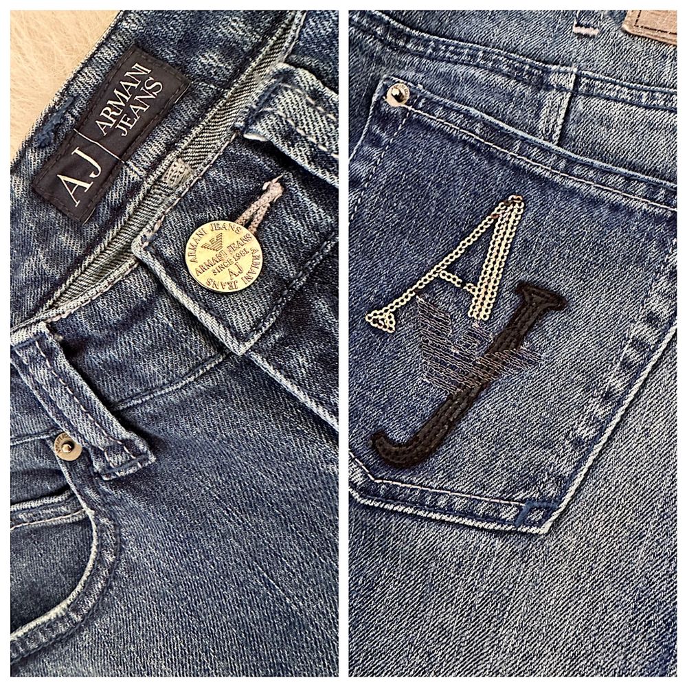 Кожени панталони клин Object + подарък дънки Armani Jeans