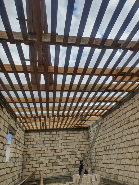 Монтаж крыши,фундамент, сварочные работы