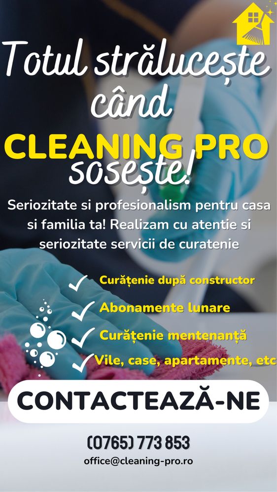 Firma de curatenie  Cleaning TOP BUCURESTI/ilfov