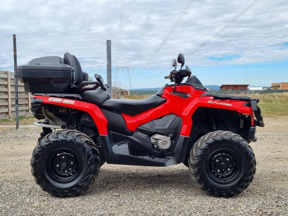 Can Am Outlander Max 500 cm // import Finlanda T3//servodirectie///