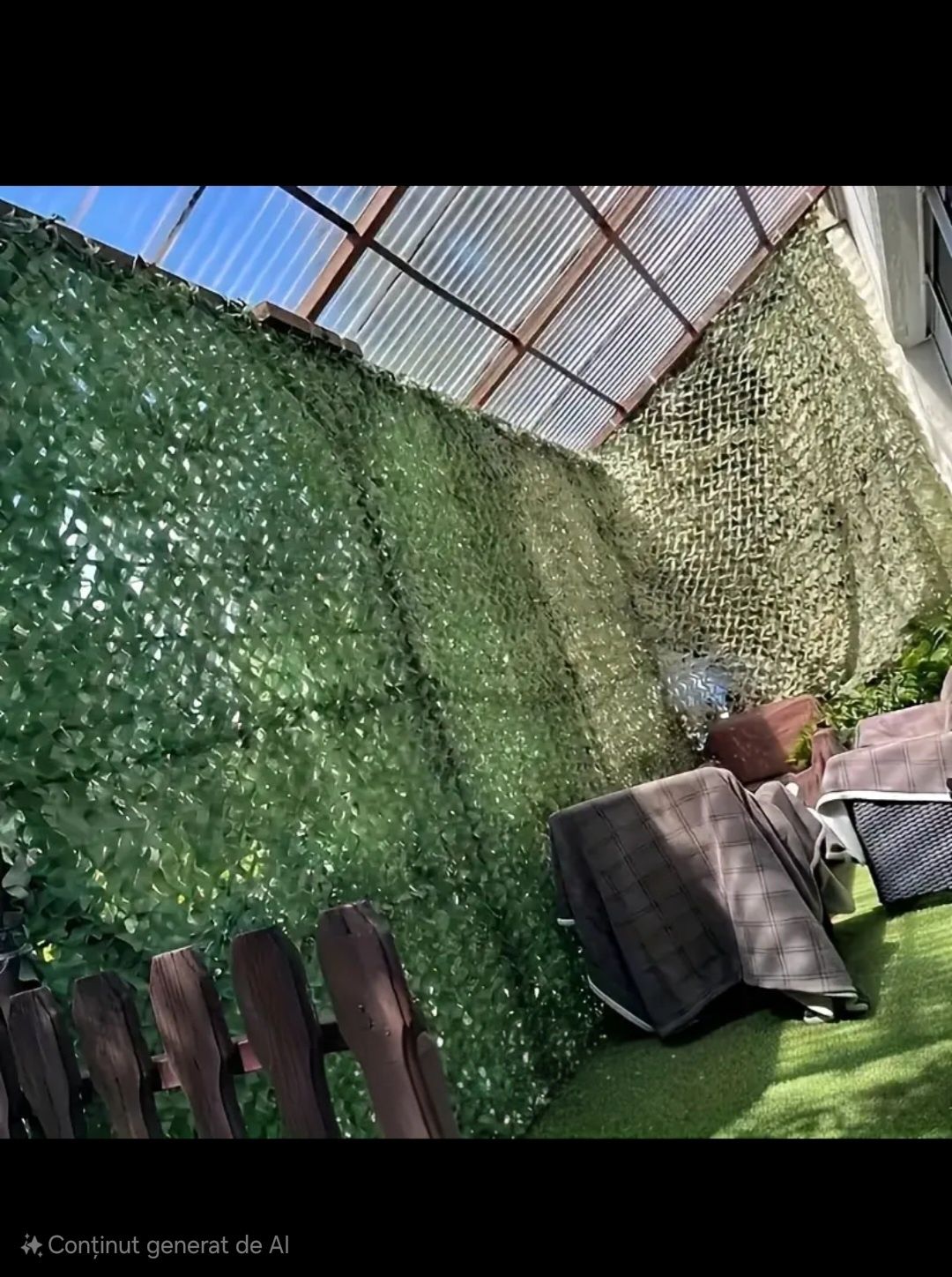 Plasă camuflaj premium 24 m2 pânza Oxford 150D 8x3 sau 6x4