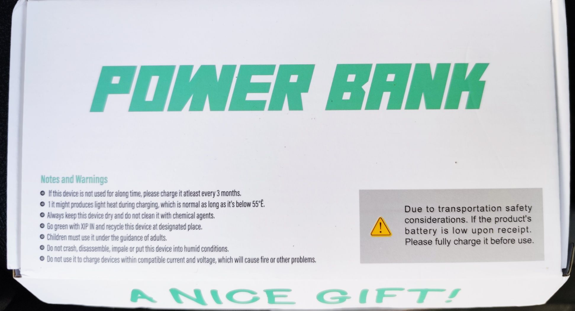 Power bank 10 000mAh