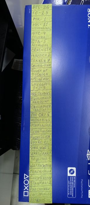 PS5 PRO с играми ! обсолютно новый