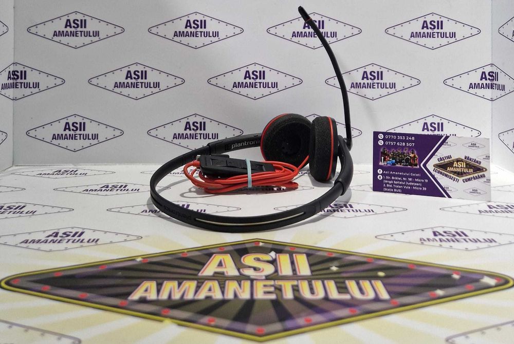 Casti extrabass Panasonic RB-M500B/Gaming Sagitta si Honor Choice Clip