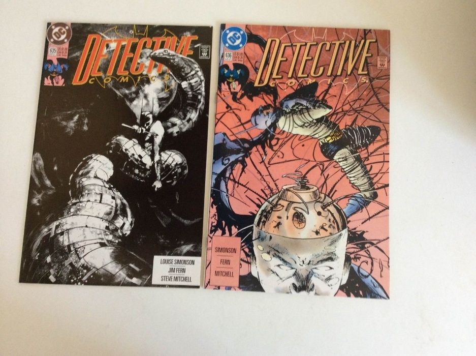 Batman Detective Comics numerele #635, #636, #637 si #638 DC (1991)