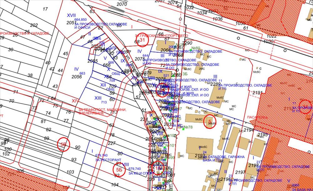 Парцел за продажба в промишлена зона "Илиянци"