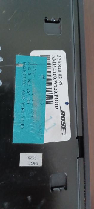 Усилвател BOSE Mercedes w220