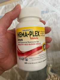 Витамины Hema-plex  железо с медленным высвобождением