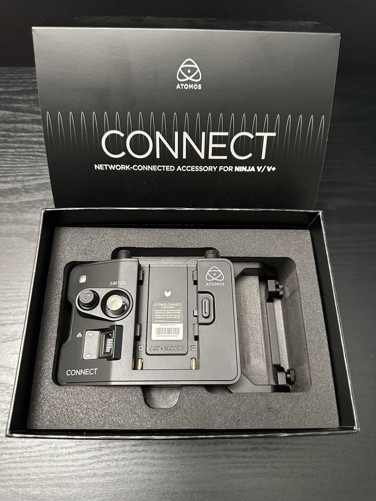 Atomos Ninja Ultra, Atomos Connect, кабел Condor Blue и батерии
