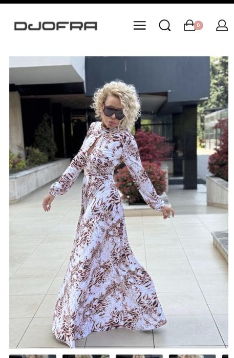 Нова рокля DJOFRA, подходяща за празниците