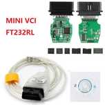 Interfata tester MINI VCI obd2 TOYOTA Techstream 2024