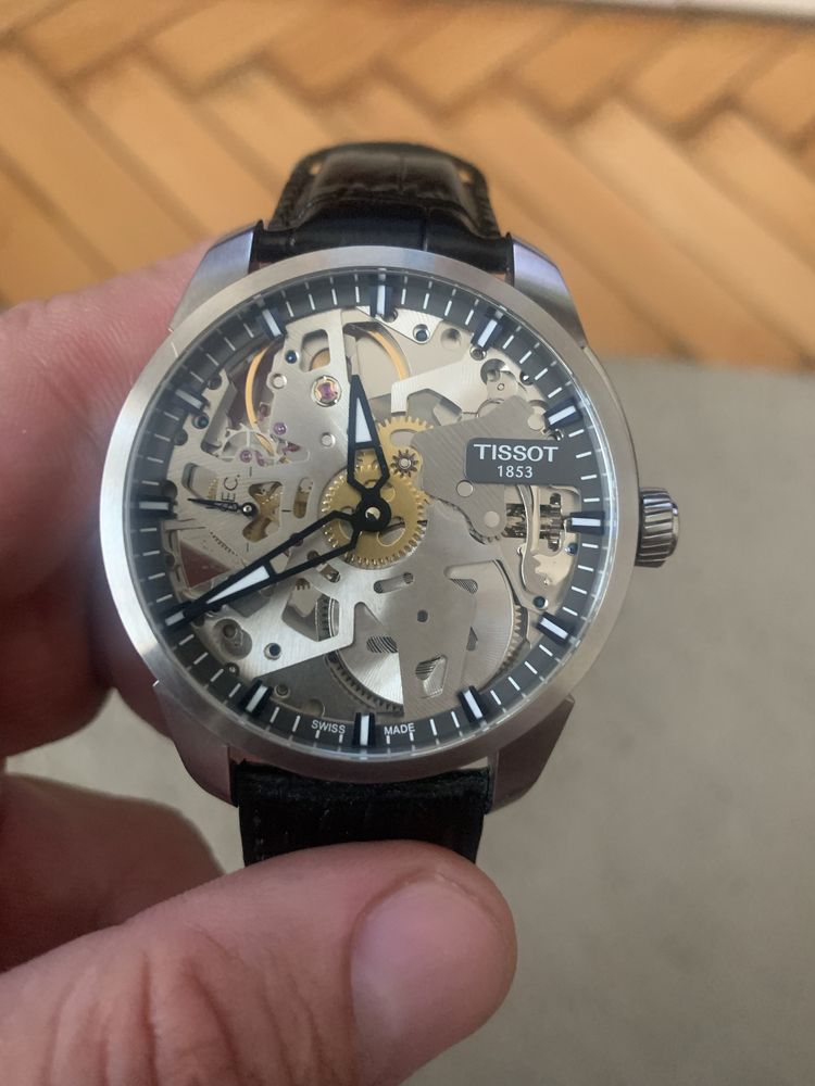 Tissot complication skeletron ceas mecanic barbati