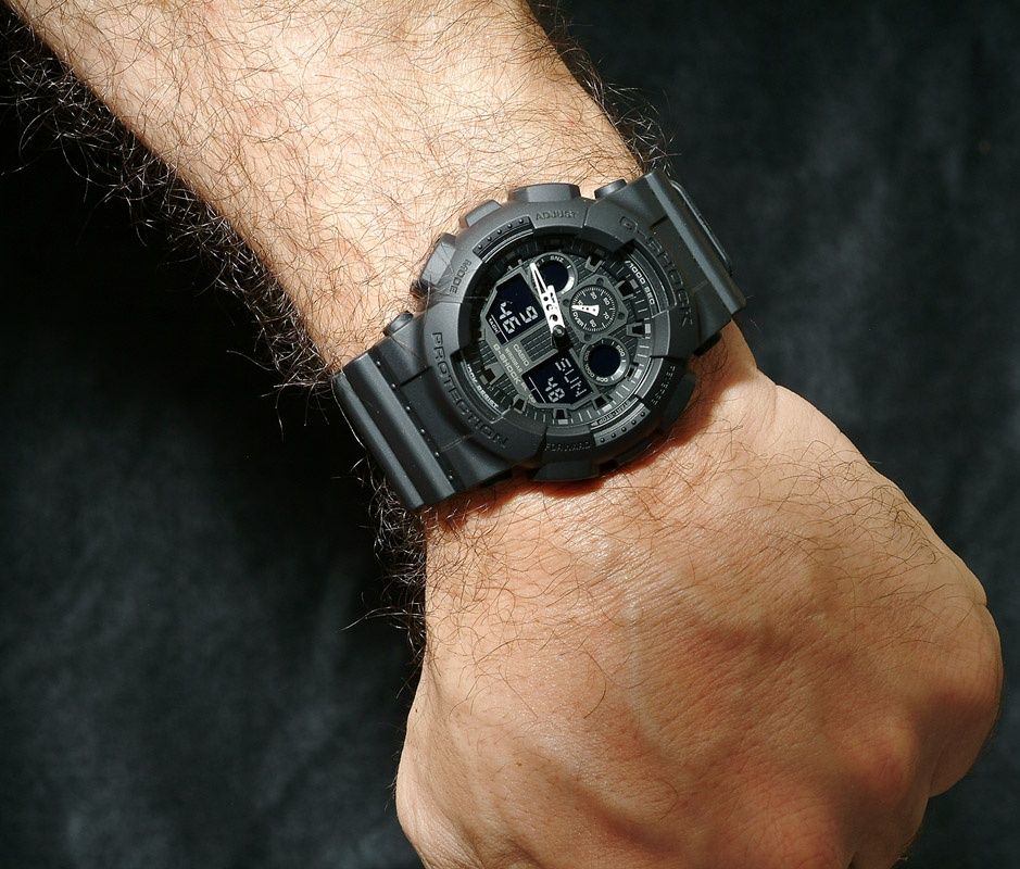 Casio G-Shock GA-100-1A1 Japan