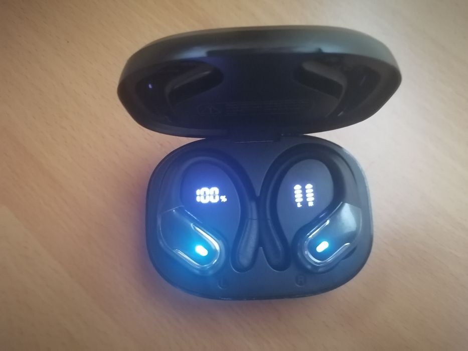 Безжични слушалки зад ухото за  телефон. Перфектни!!!