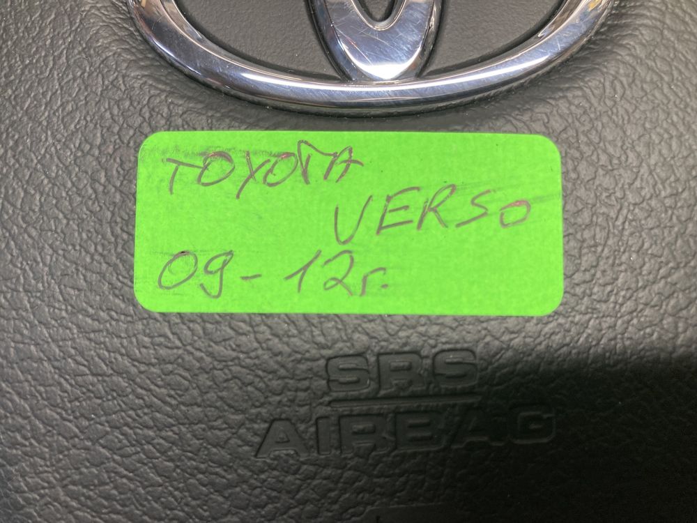 Аербек за тойота версо/airbag toyota verso 09-14г