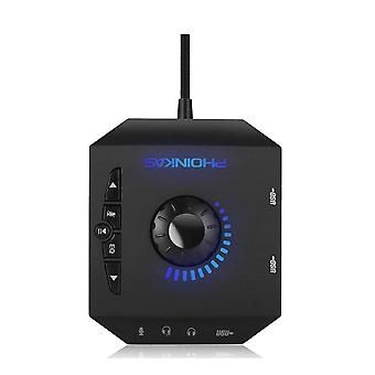 Sound Card  T10 External , Phoinikas Usb Audio Adapter