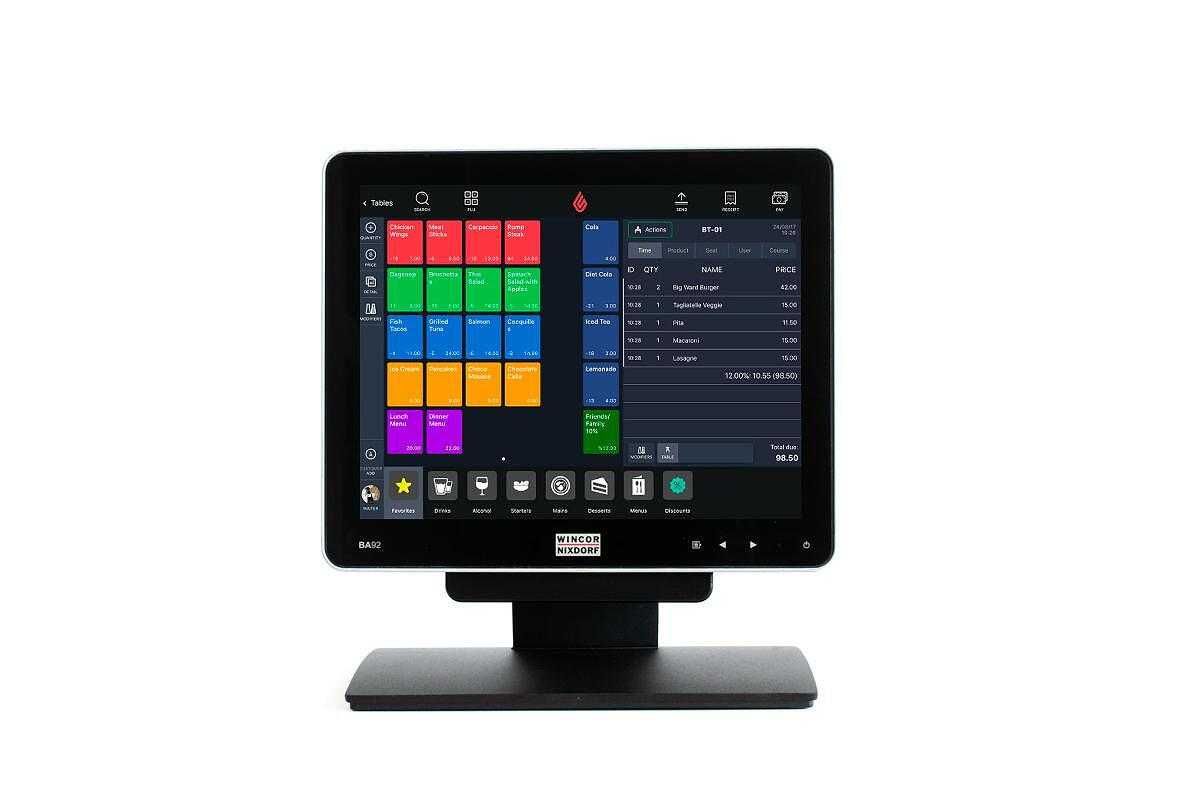 POS Монитор Wincor Nixdorf BA92 12" Touch (800x600)/12V