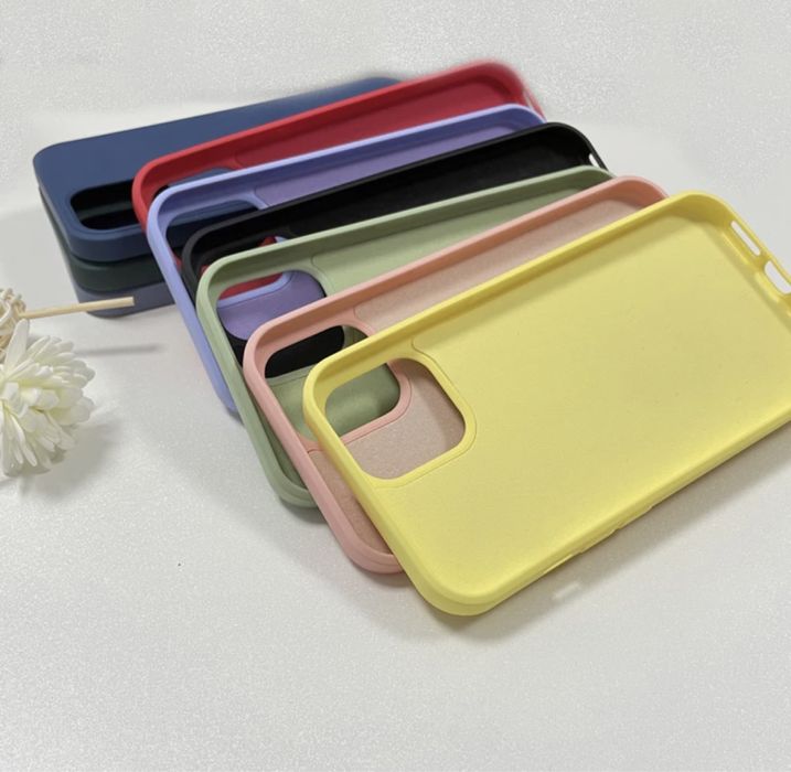 Husa Antisoc cu microfibra pt. iPhone 13, 13 Mini, 13 Pro, 13 Pro Max