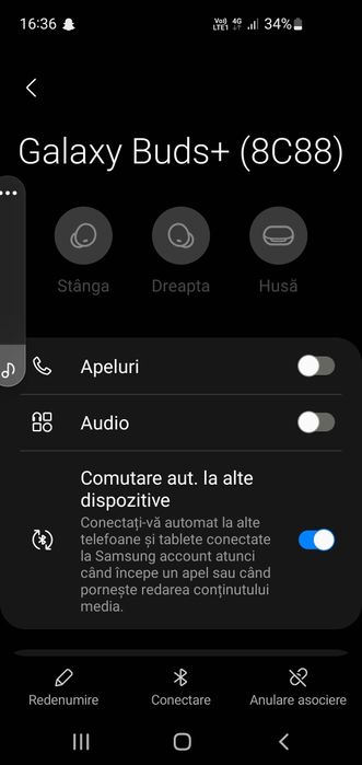 Căști samsung Buds +