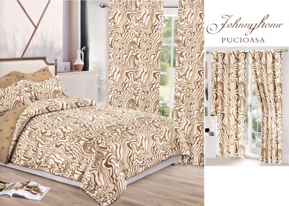 Set Lenjerie Pat Din Bumbac 8 Piese