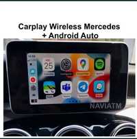 Modul Navigatie Apple CarPlay Mercedes-Benz C GLC Android Auto Waze