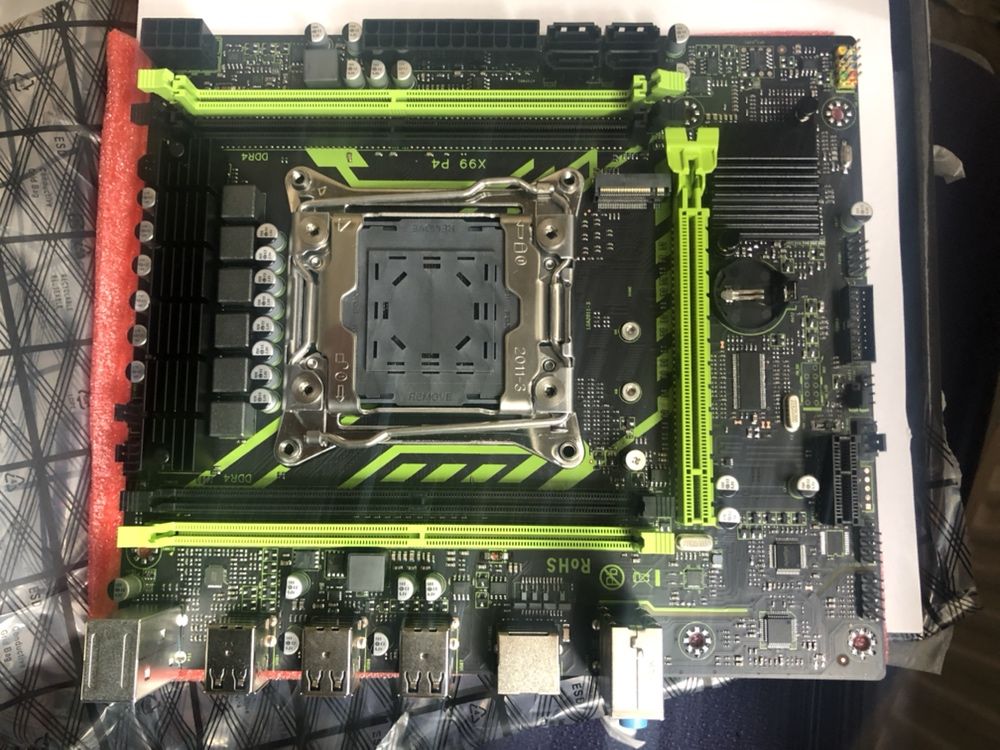 placa de baza ZSUS X99 noua+ 32gb ddr4 + xeon 2650 v4