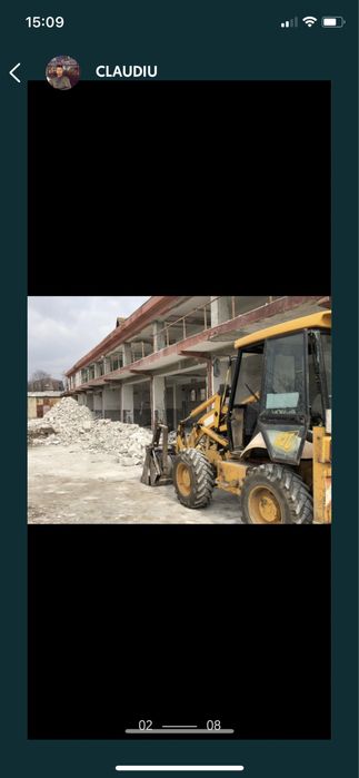 Inchirez miniexcavator/buldoexcavator sapaturi/demolari