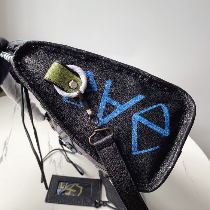 Geanta Balenciaga City Graffiti 38 cm, Premium