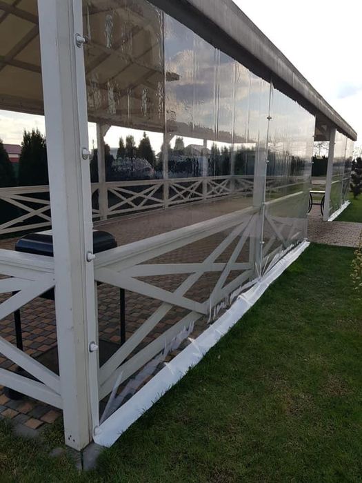 Inchideri terase cu folie transparenta -Producator