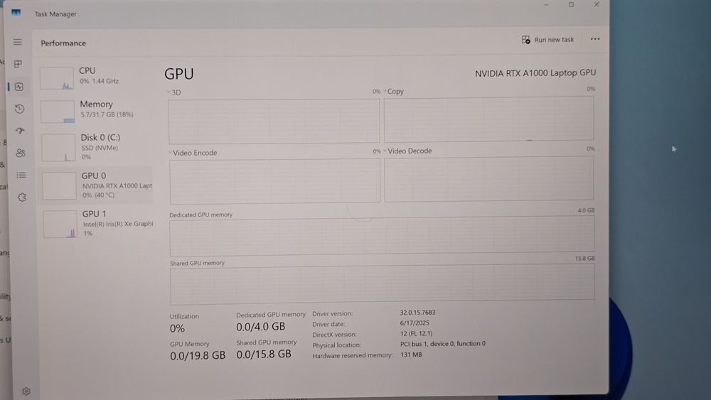 Dell Precision 5570 i7-12800H 32GB RAM 512GB NVME nvidia RTX A1000 4K