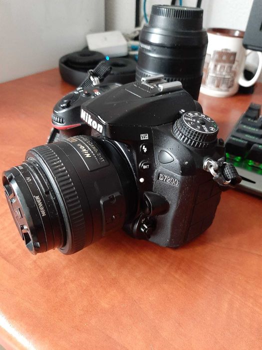 Nikon D7200 + 4 obiective
