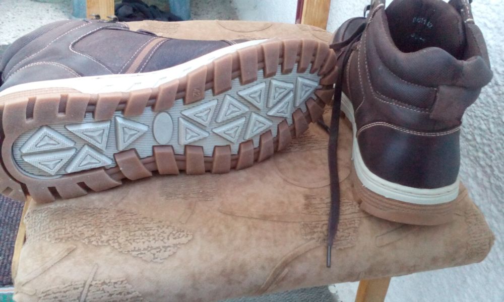 MatStar Мъжки зимни боти Естествена кожа 42-43