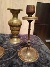 Индийски антични свещници и ваза