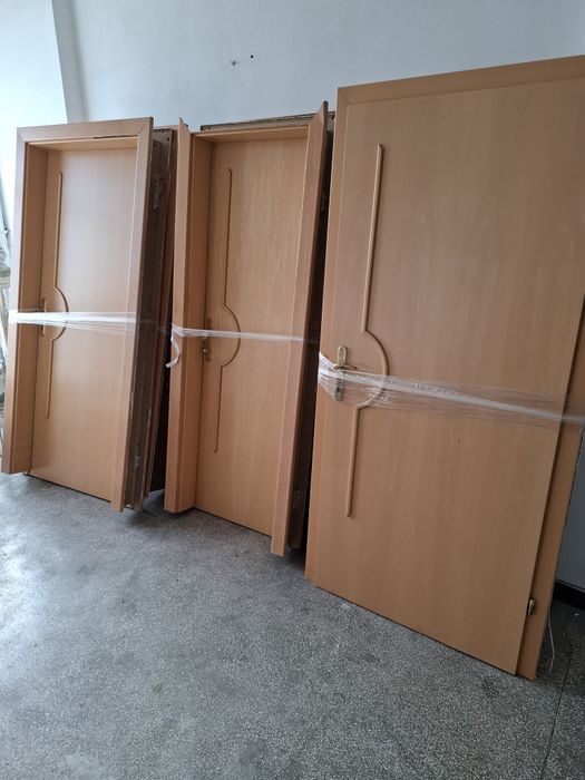 Usi interior lemn laminat 6 buc +toc