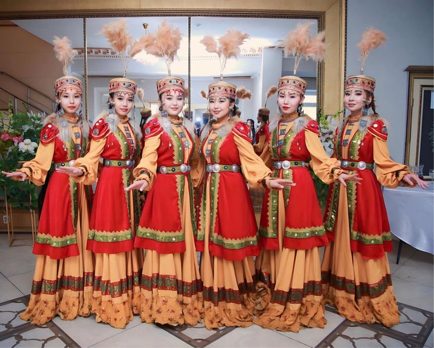 Танцевальная костюмы, платья для трио